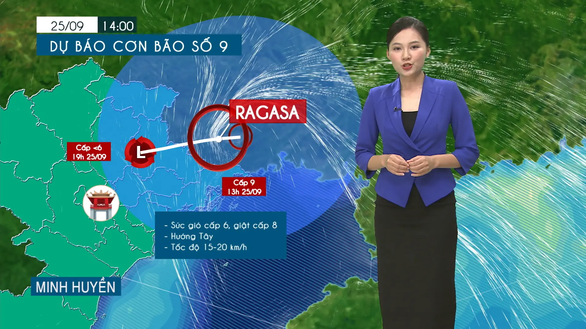 Dự báo thời tiết tối | 25/09/2025
